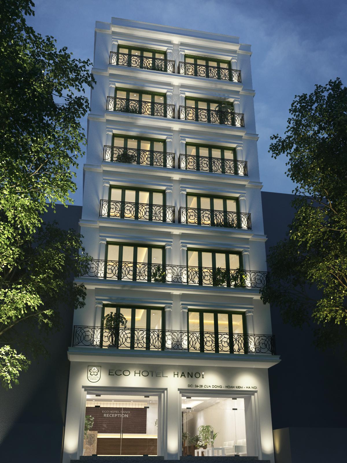Eco Luxury Hotel Hanói Exterior foto